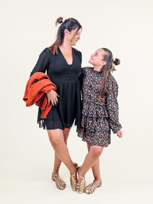 PAULINA Courte + SELENA Noir